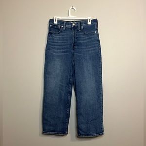 Madewell Wide-Leg Crop Jeans